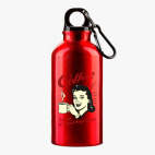 Металлическая бутылка 400 мл UV-DTF