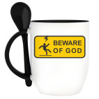 Кружка с ложкой