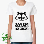 Женская футболка органик