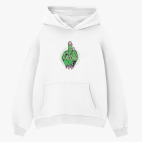 Толстовка худи оверсайз