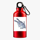 Металлическая бутылка 400 мл UV-DTF