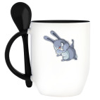 Кружка с ложкой