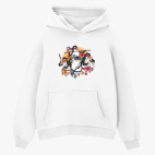 Толстовка худи оверсайз