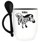 Кружка с ложкой