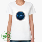 Женская футболка органик