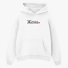 Толстовка худи оверсайз