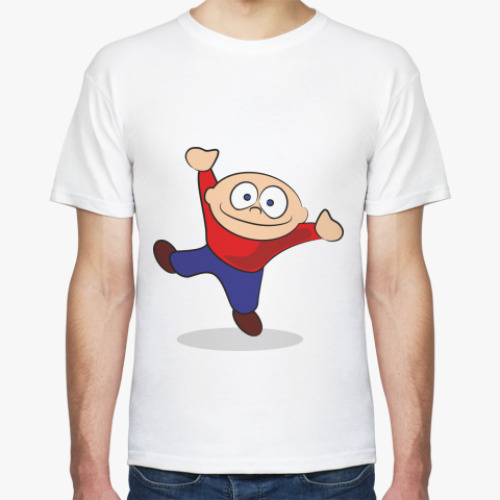 Футболка с принтом Мальчик