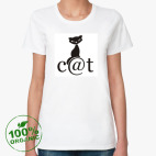 Женская футболка органик