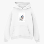 Толстовка худи оверсайз