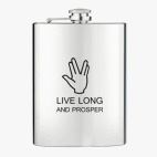 Фляжка стальная