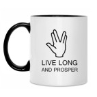 Кружка двухцветная