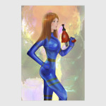  Аниме девушка