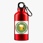 Металлическая бутылка 400 мл UV-DTF