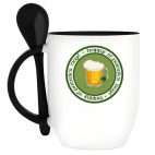 Кружка с ложкой