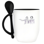 Кружка с ложкой