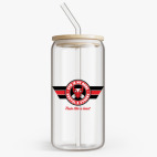 Банка с бамбуковой крышкой