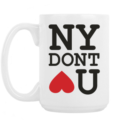 Кружка с принтом NEW YORK