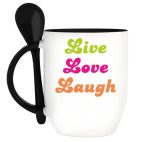 Кружка с ложкой