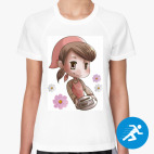 Женская спортивная футболка