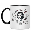 Кружка двухцветная