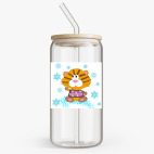 Банка с бамбуковой крышкой