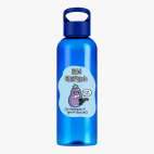 Прозрачная спортивная бутылка