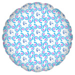 Snow mazaik. Fractal pattern.