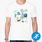 Мужская спортивная футболка