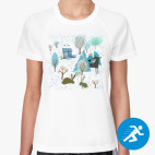 Женская спортивная футболка