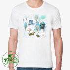 Мужская футболка органик