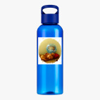 Прозрачная спортивная бутылка