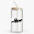 Банка с бамбуковой крышкой