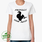 Женская футболка органик