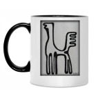 Кружка двухцветная