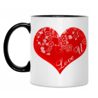 Кружка двухцветная