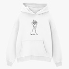 Толстовка худи оверсайз