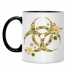 Кружка двухцветная