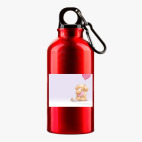 Металлическая бутылка 400 мл UV-DTF