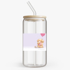 Банка с бамбуковой крышкой