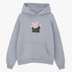 Толстовка худи оверсайз