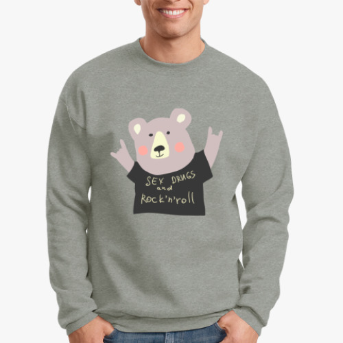 Свитшот Секс наркотики и рок-н-ролл