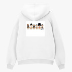 Толстовка худи оверсайз