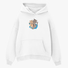 Толстовка худи оверсайз