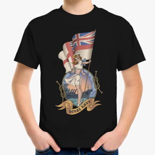 Детская футболка Royal Navy