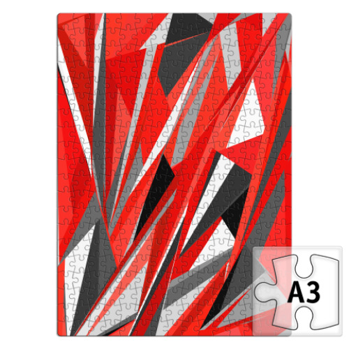 Пазл с принтом Анархист арт