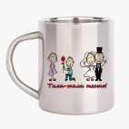 Кружка металлическая