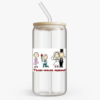 Банка с бамбуковой крышкой