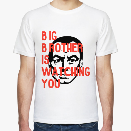 Футболка с принтом Большой брат