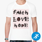 Мужская спортивная футболка