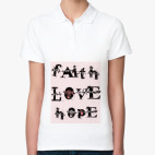 Женская рубашка поло